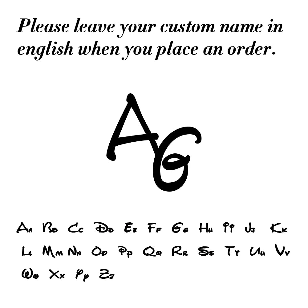 Broche de Iniciales Personalizado en Acero Inoxidable