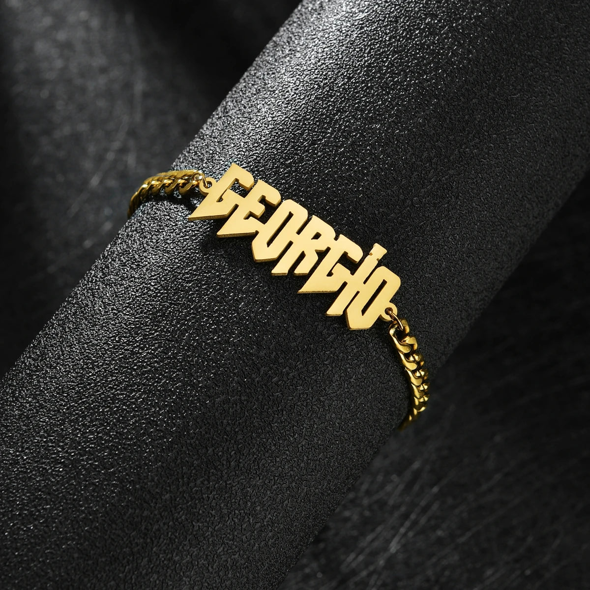 Conjunto Collar y Pulsera Cadena Cubana 5mm Acero Inoxidable Oro | Detalles con Alma