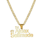 Collar Personalizado con Nombre | Acero Inoxidable Premium