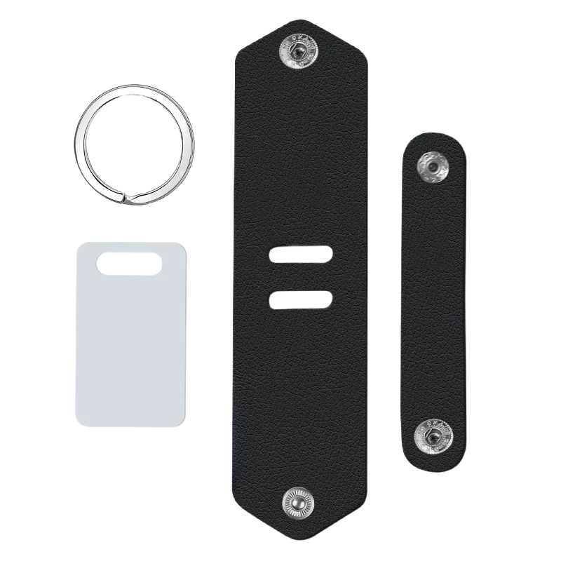 Llavero Cuero Genuino con Foto Personalizada Grabado Láser | Detalles con Alma