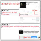 Conjunto Joyería Personalizado Nombre Acero Inoxidable | Collar Pendientes Circonita