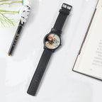 Reloj Personalizado con Foto de Mascota Cuero Genuino | Detalles con Alma