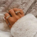 Anillo Personalizado con Nombre | Acero Inoxidable Unisex