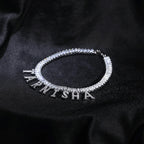 Brazalete Personalizado con Nombre en Circón Cúbico